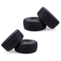 VGRC VG10044 SC MTD Road Tyre Set 12mm Hex (4pce) Metallic Grey 1/10