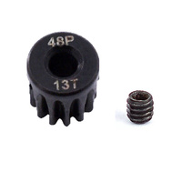 VGRC VGLFOP063-13T Pinion 13t 48dp Steel 1/8 Shaft