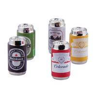 VGRC VGLFSA022003 Beer Cans Alum (5pce) Assorted 1/10th