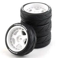 VGRC VGLFTI028A-W On Road Wheels MTD 5 Spoke (4pce) W 1/10