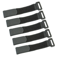 VGRC VGLFTOOL073-300MM Velcro Straps 300mm (5pce) Black