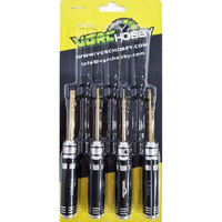 VGRC VGRCTOOL093B Tool Set H1.3/ Nut3.0/ PH00/ PH000 SCX30 Black