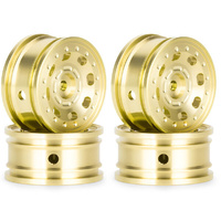 VGRC VGSCX3005-3 0.7in Brass Wheels For Axial SCX30 1/30 (4)