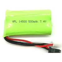 WPL Battery 500mah 7.4v Lipo Suit C-24 Hilux
