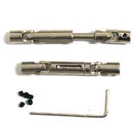 WPL Fr/rr Driveshafts Metal (pr)