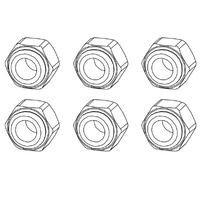 Yikong 26133 M4 Nylon Nuts For YK4061